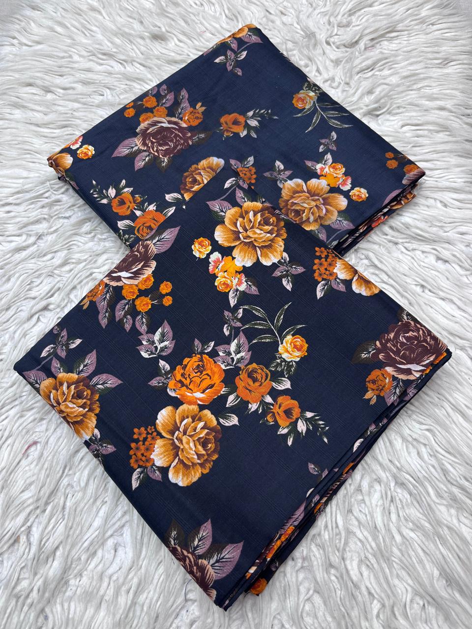 2Pc Bana Dora Linen Allover Suit  D-30207