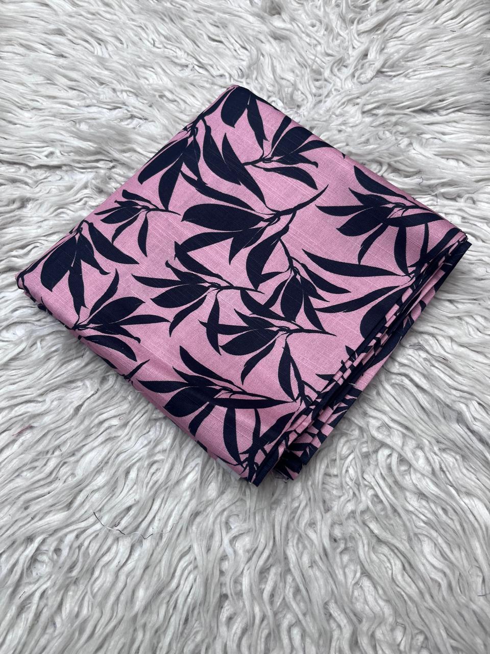 2Pc Slub Khaddar Allover Suit Vol-0124