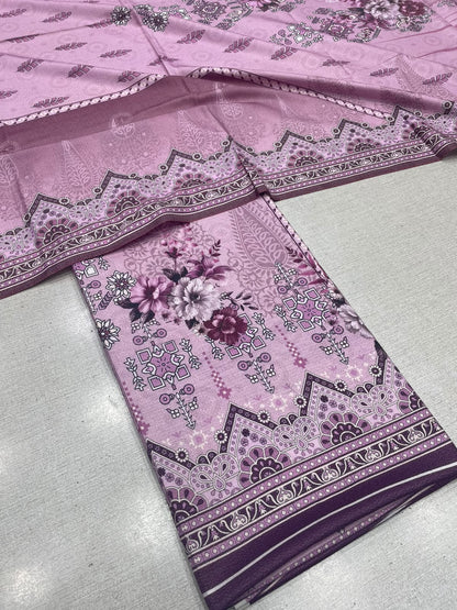 2Pc Dhanak Kameez & Dupatta Unstitched 73