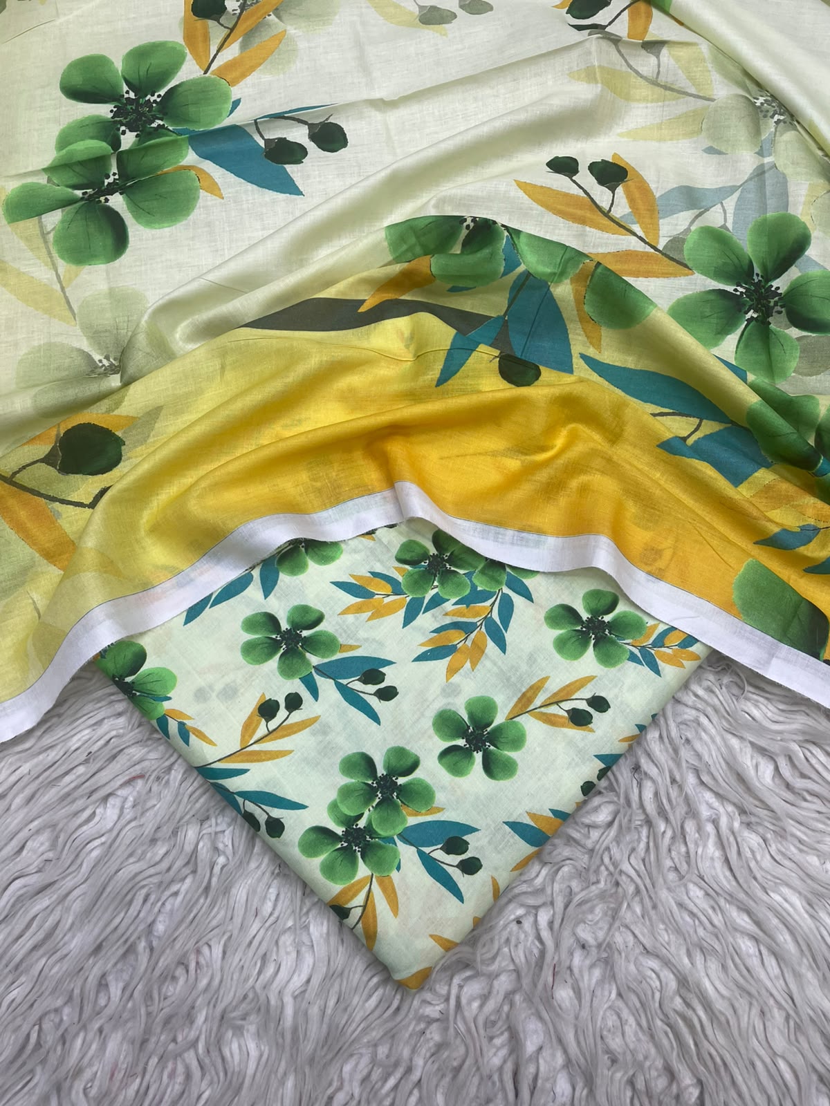 3Pc Same Digital Printed Lawn Suit 489