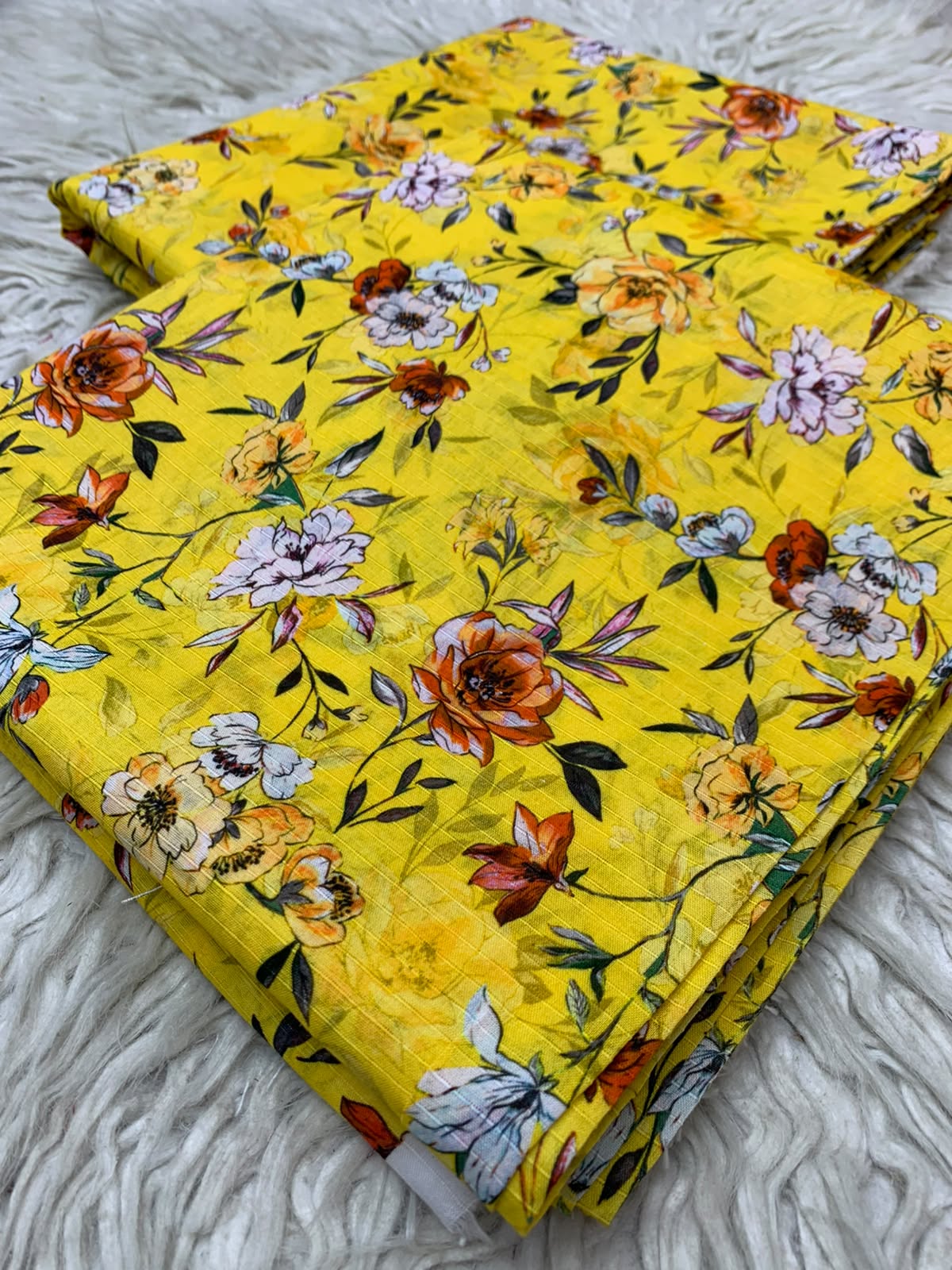 2Pc Bana Dora Print Lawn Suit Vol-535