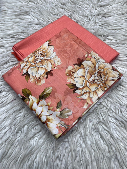 2Pc Kameez & Trouser Slub Khaddar Suit Vol-0085