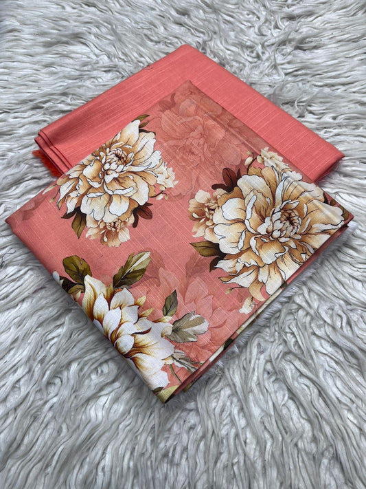 2Pc Kameez & Trouser Slub Khaddar Suit Vol-0085