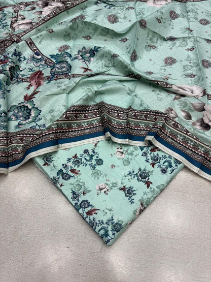 2Pc Kamal Slub Kameez & Dupatta Unstitched 61
