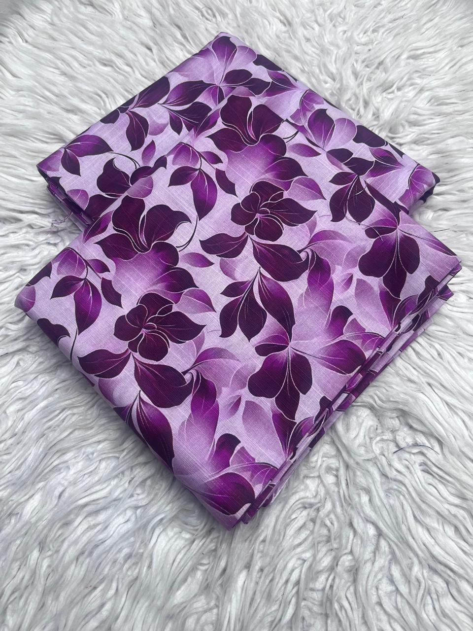 2Pc Slub Khaddar Allover Suit Vol-0129