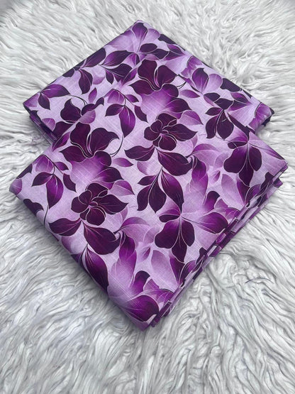 2Pc Slub Khaddar Allover Suit Vol-0129