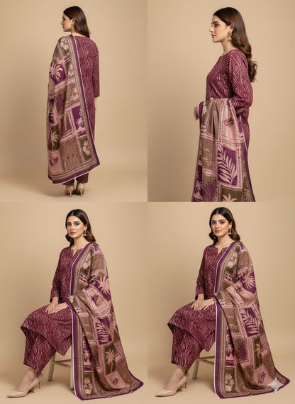 3Pc Viscose Bana Dora - 0011