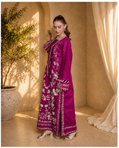 NOURA LUXURY ROYALE EMBROIDERED DRESS