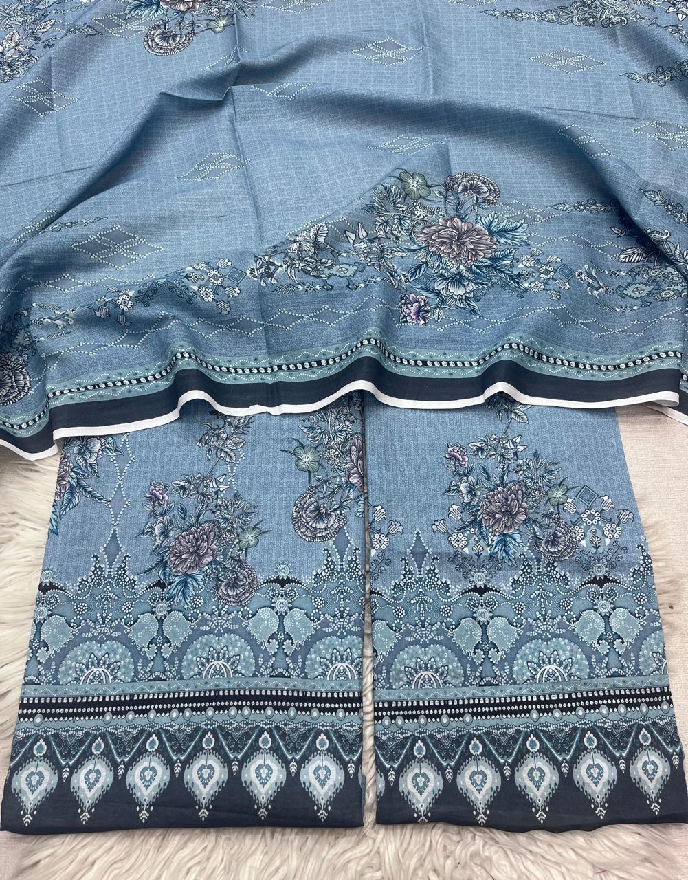 2Pc  Civic Lawn Kameez & Dupatta VOL- 3190