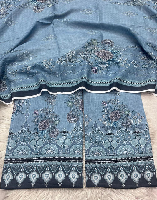 2Pc  Civic Lawn Kameez & Dupatta VOL- 3190