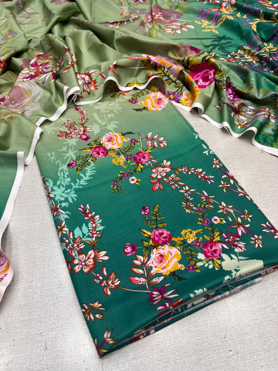 2Pc Staple Kameez & Dupatta Unstitched Suit 04