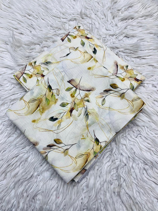 2Pc Sapphire Lawn Bana Dora Allover Unstitched Suit Vol-02