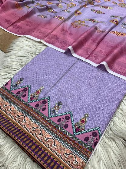 2Pc Lawn Kameez & Dupatta Printed Suit Vol-620