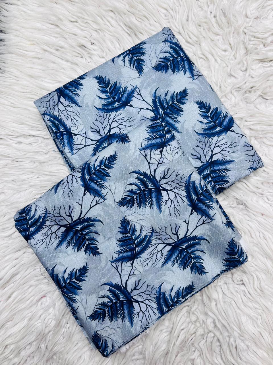 2Pc Slub Khaddar Allover Unstitched Suit Vol-0137