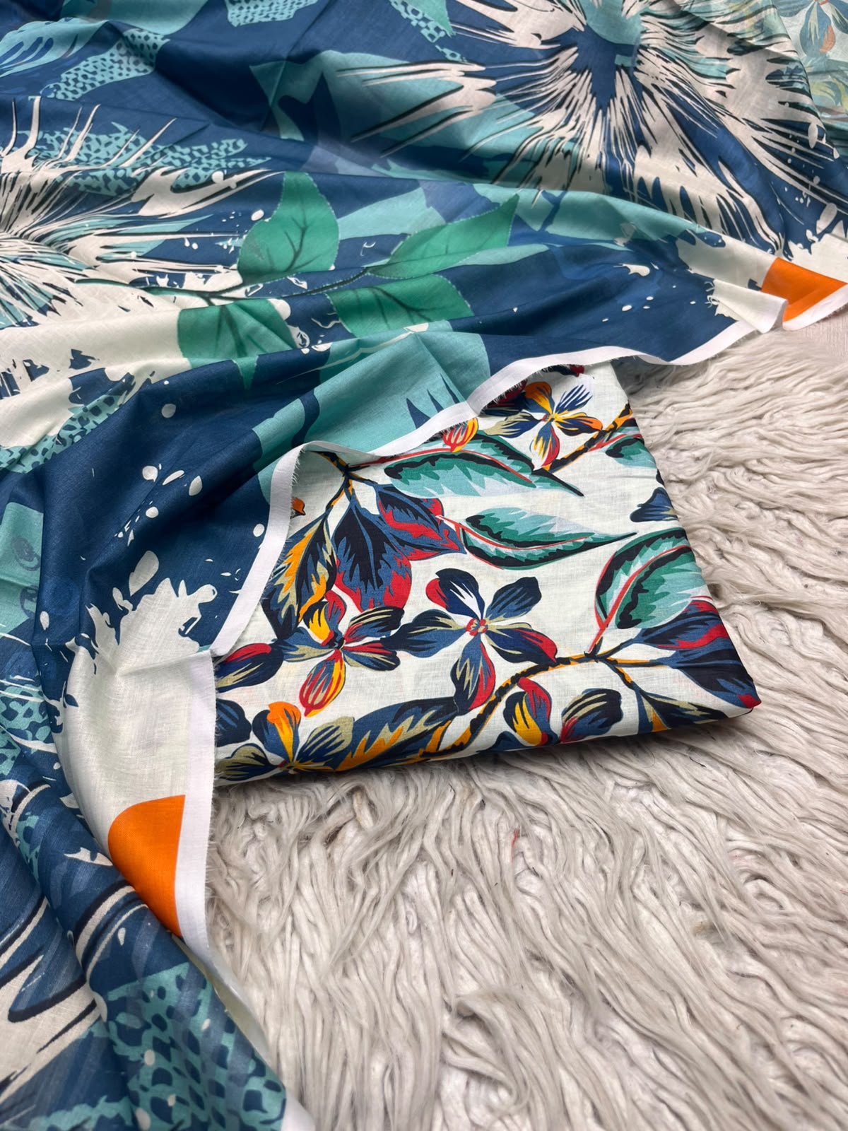 3Pc Same Digital Printed Lawn Suit 15