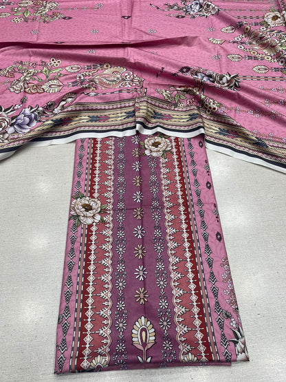 2Pc Staple Kameez & Dupatta Unstitched 63