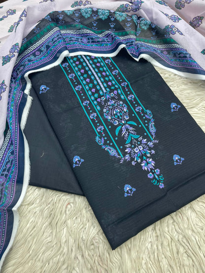 3Pc Stylo Lawn Unstitched Suit 03