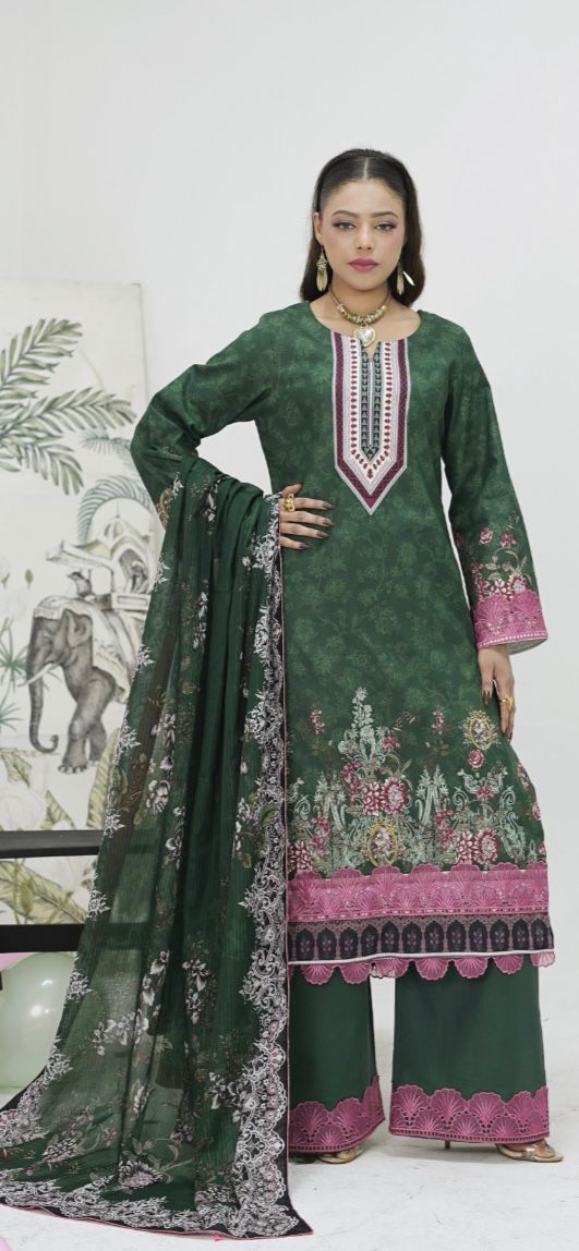 Noura Premium Lawn 3pc - 0140