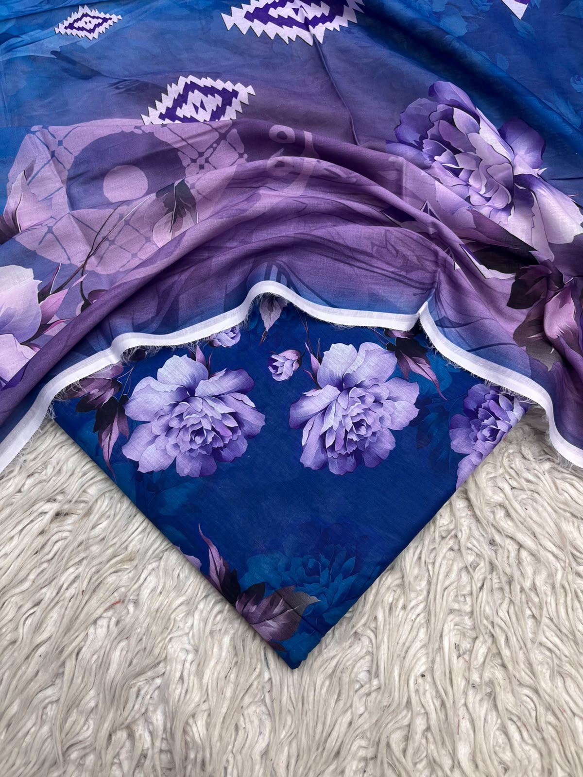 3Pc Same Digital Printed Lawn Suit 15