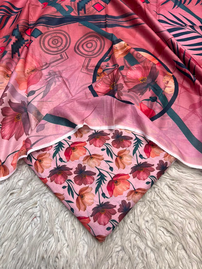 3Pc Same Digital Printed Lawn Suit 15