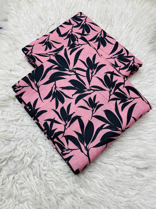 2 PC Slub Khaddar Allover Unstitched Suit Vol-0120