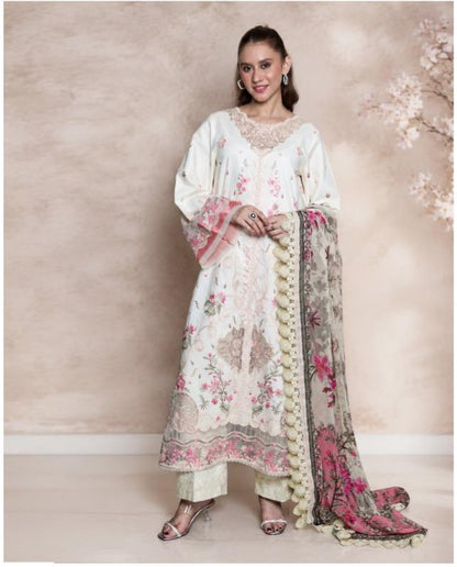 NOURA LUXURY ROYALE EMBROIDERED DRESS
