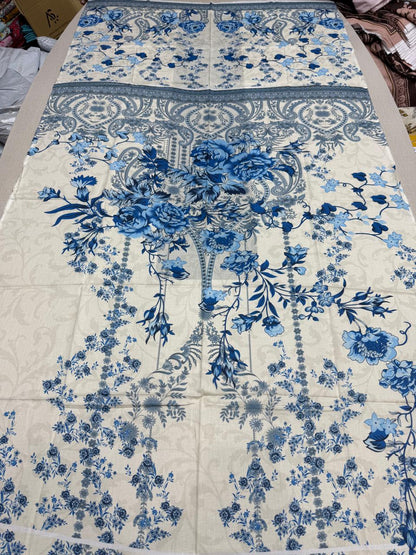 90/88 Firdous - Printed - Lawn - 3pc - 161