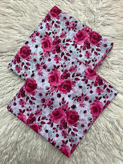 Gul Ahmad 2Pc Lawn Bana Dora Unstitched Suit Vol-0166