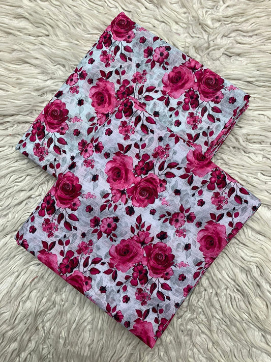 Gul Ahmad 2Pc Lawn Bana Dora Unstitched Suit Vol-0166