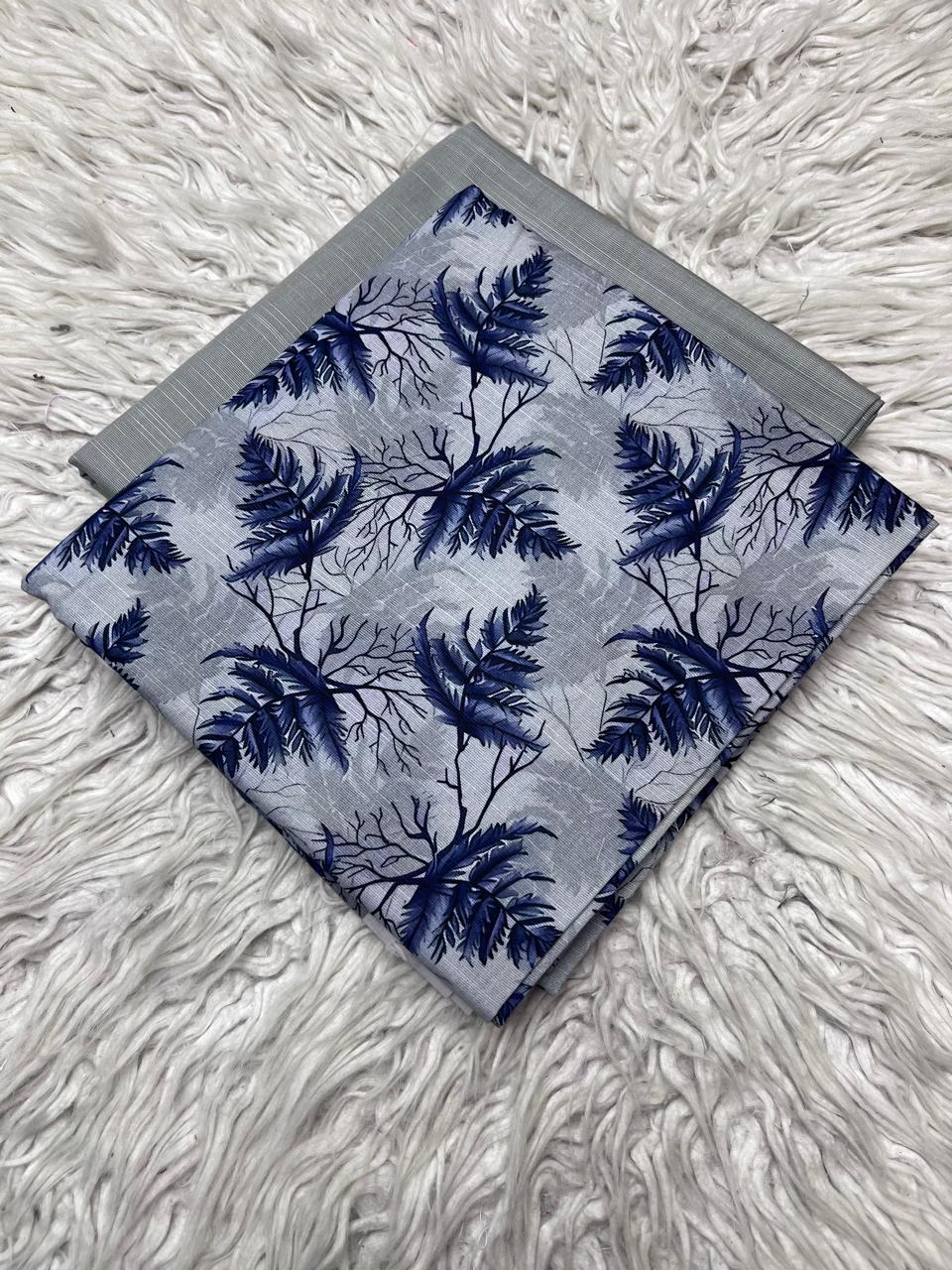 2Pc Kameez & Trouser Slub Khaddar Suit Vol-0137