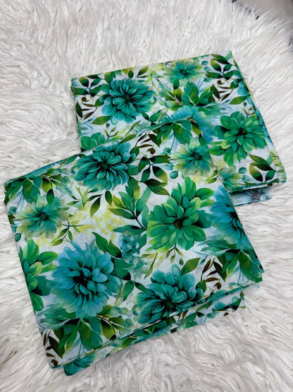 2Pc Lawn Allover Suit #41770