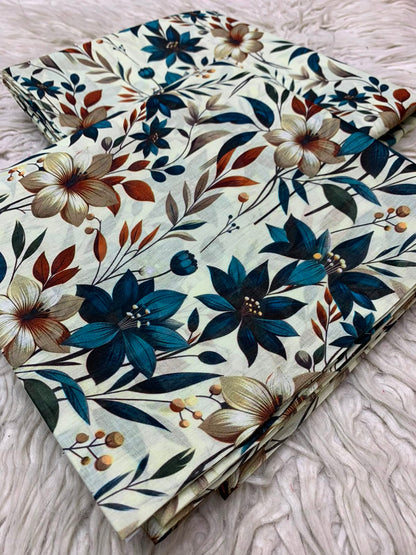 2Pc Al Karam Lawn Printed Suit Vol-570