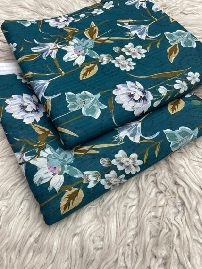 2Pc Lawn Bana Dora Digital Printed Suit Vol-21C