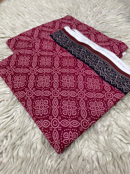2Pc Supima Lawn Digital Printed Suit 1432