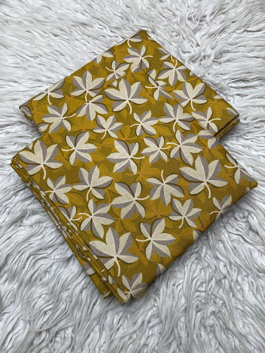 2Pc Chamki Khaddar Unstitched Suit Vol-0132