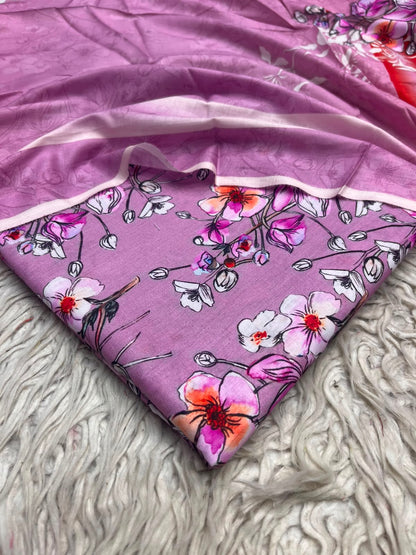 3Pc Same Digital Printed Lawn Suit 15