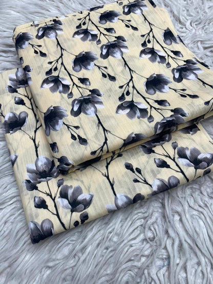 2Pc Lawn Bana Dora Digital Printed Suit Vol-21