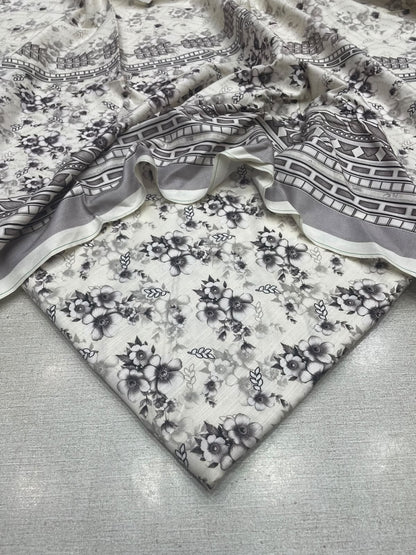 2Pc Kamal Slub Kameez & Dupatta Unstitched 61