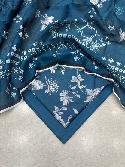 3Pc Digital Printed Lawn Unstitched Suit 29