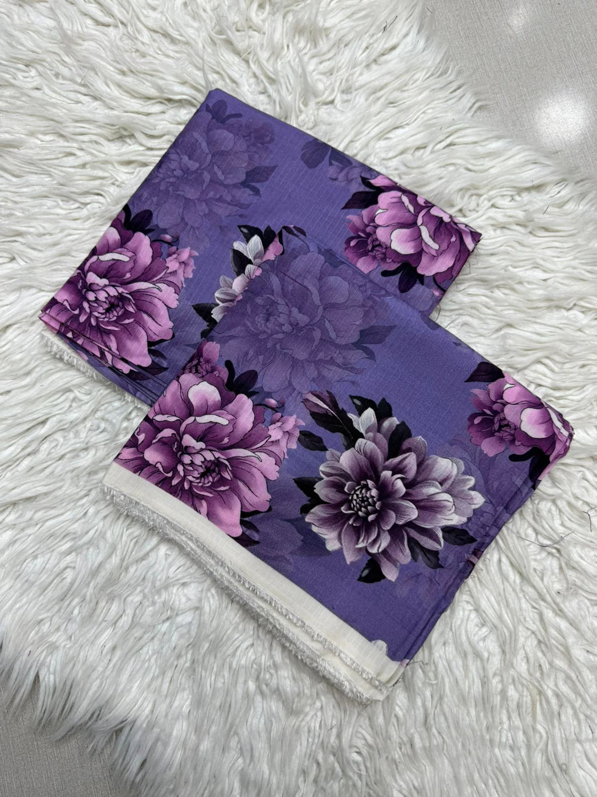 2Pc BanaDoria Linen Allover Suit - 6164