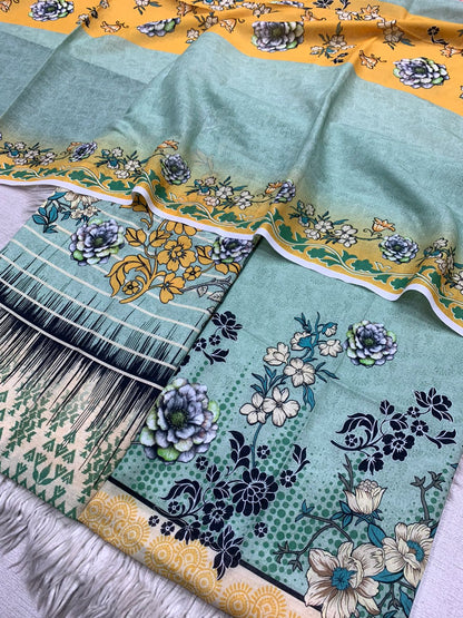 2Pc  Civic Lawn Kameez & Dupatta Vol-3200