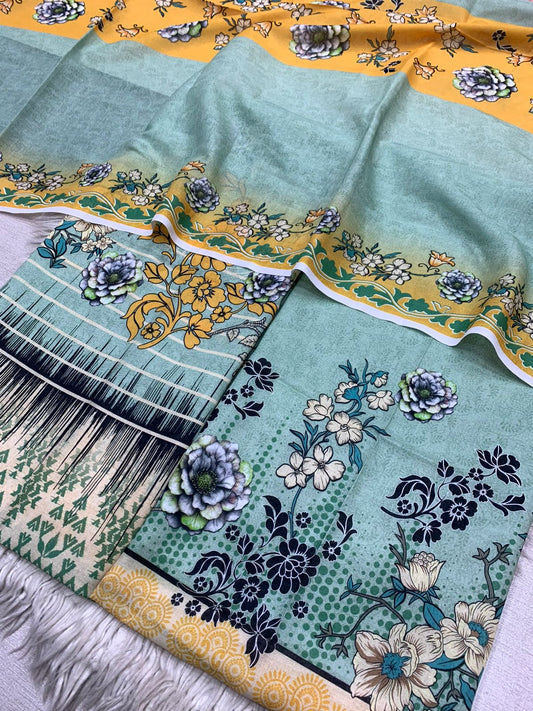 2Pc  Civic Lawn Kameez & Dupatta Vol-3200