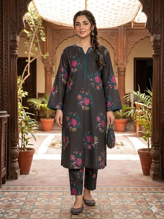 2Pc Stylo Lawn Allover Printed Suit Vol-0011