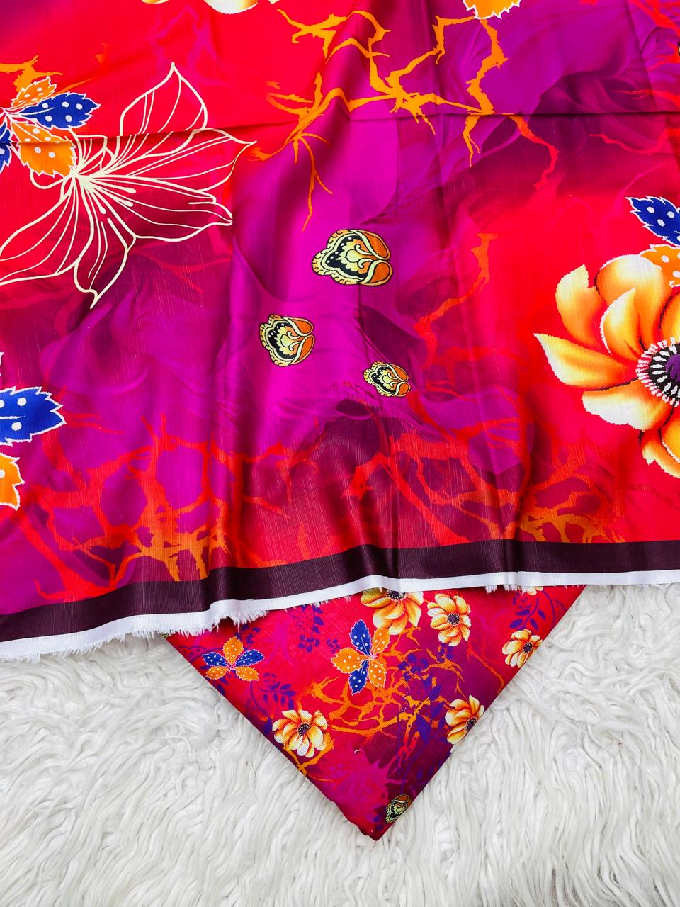 3 PC Slub Khaddar Allover Suit Vol-30