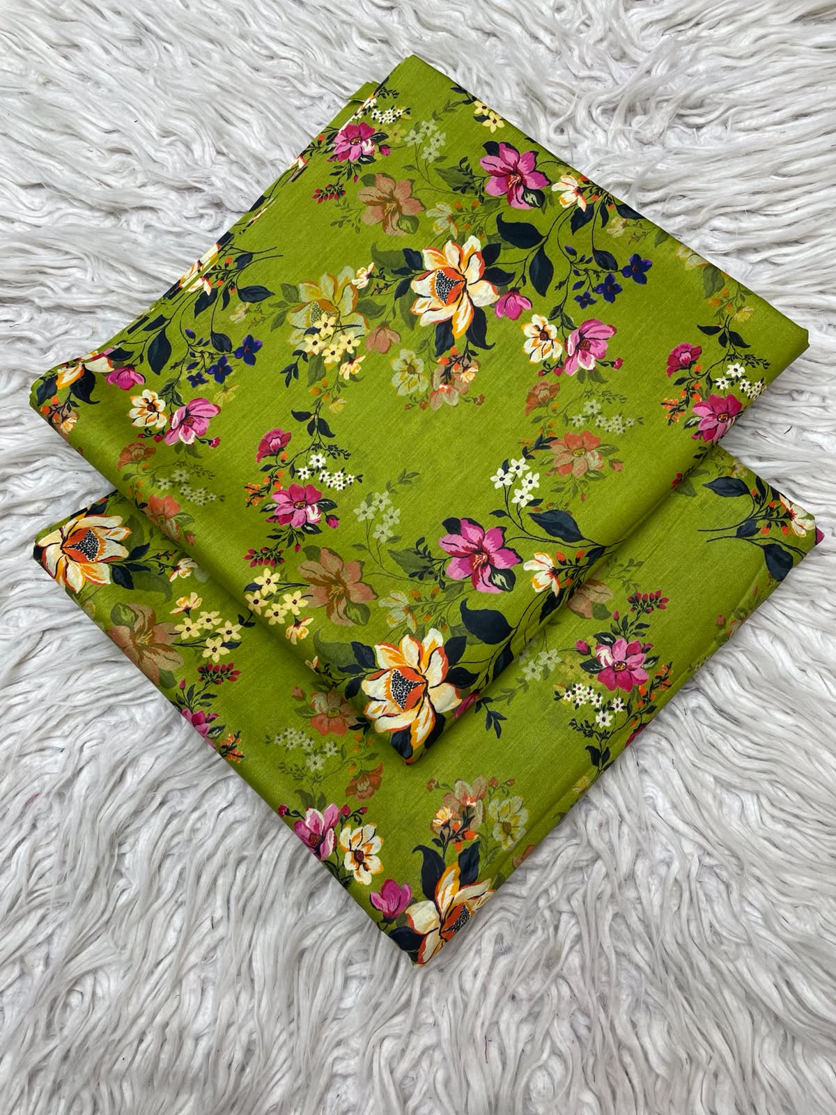 2Pc Same Printed Lawn Suit 360