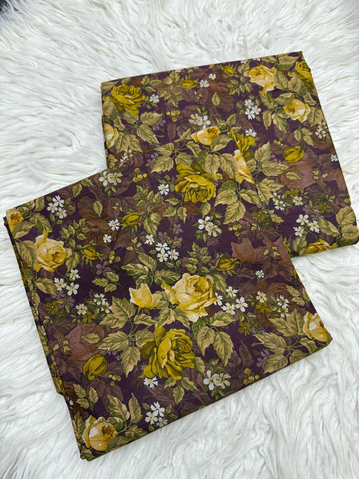 2Pc Lawn Bana Doria Suit - #37892
