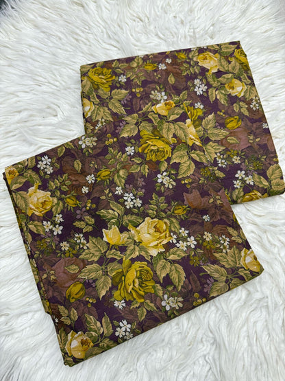 2Pc Lawn Bana Doria Suit - #37892