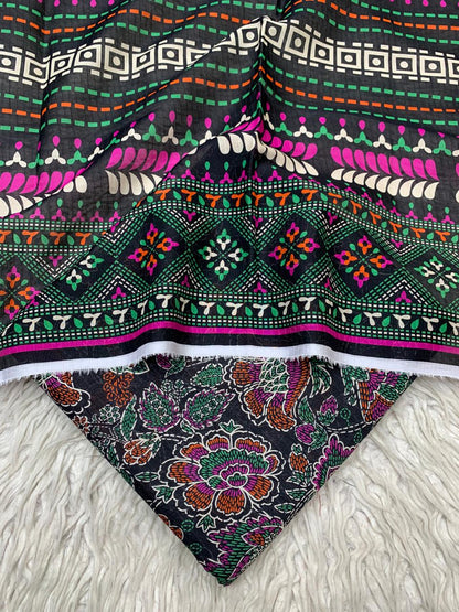 3Pc Gul Ahmad Lawn Bana Dora Suit Vol-0213