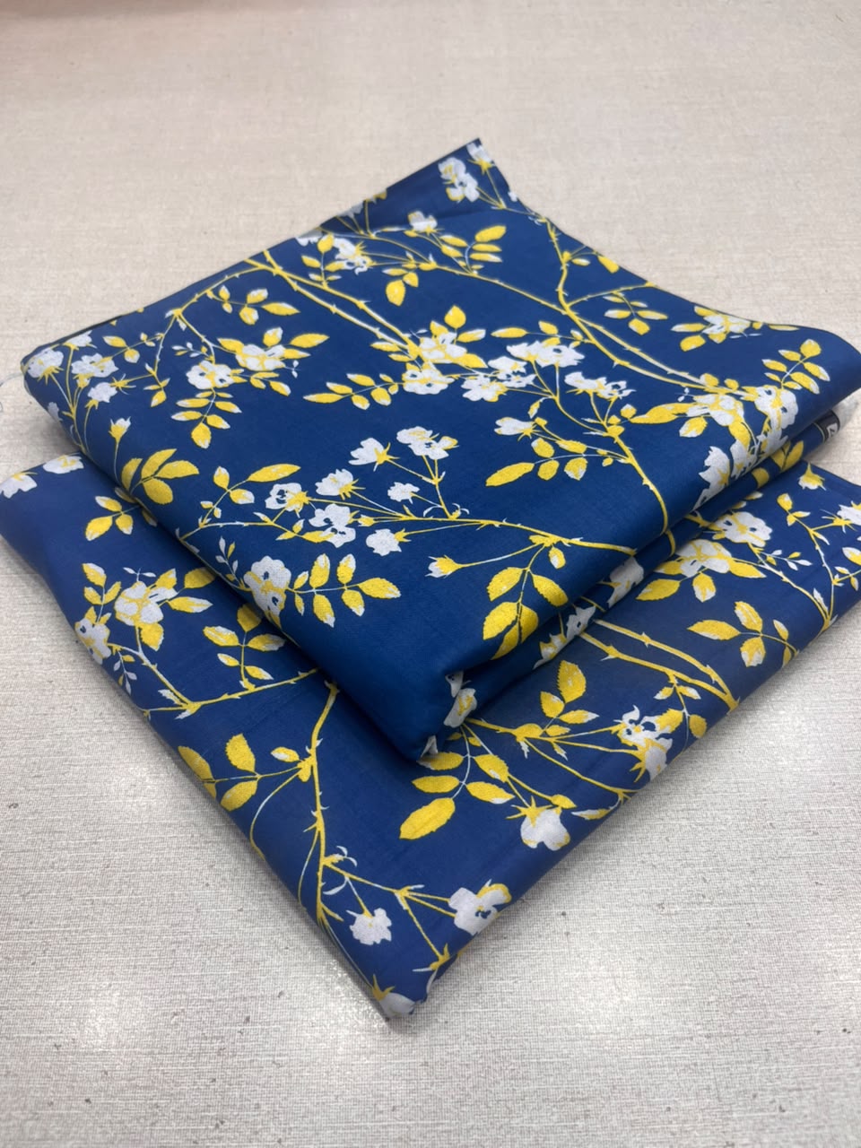 2Pc Staple Same Printed Unstitched Suit 296