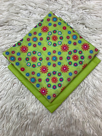 2Pc Printed Lawn Unstitched Suit 15
